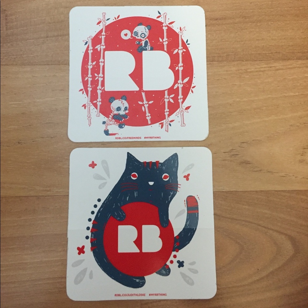 Redbubble decal stickers