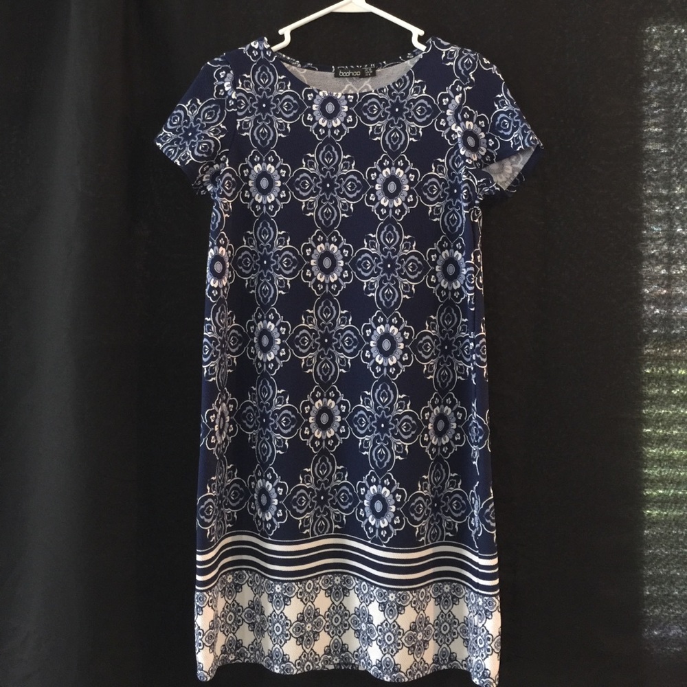 Boohoo Patterned Dress