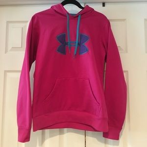 Pink Under Armour Hoodie