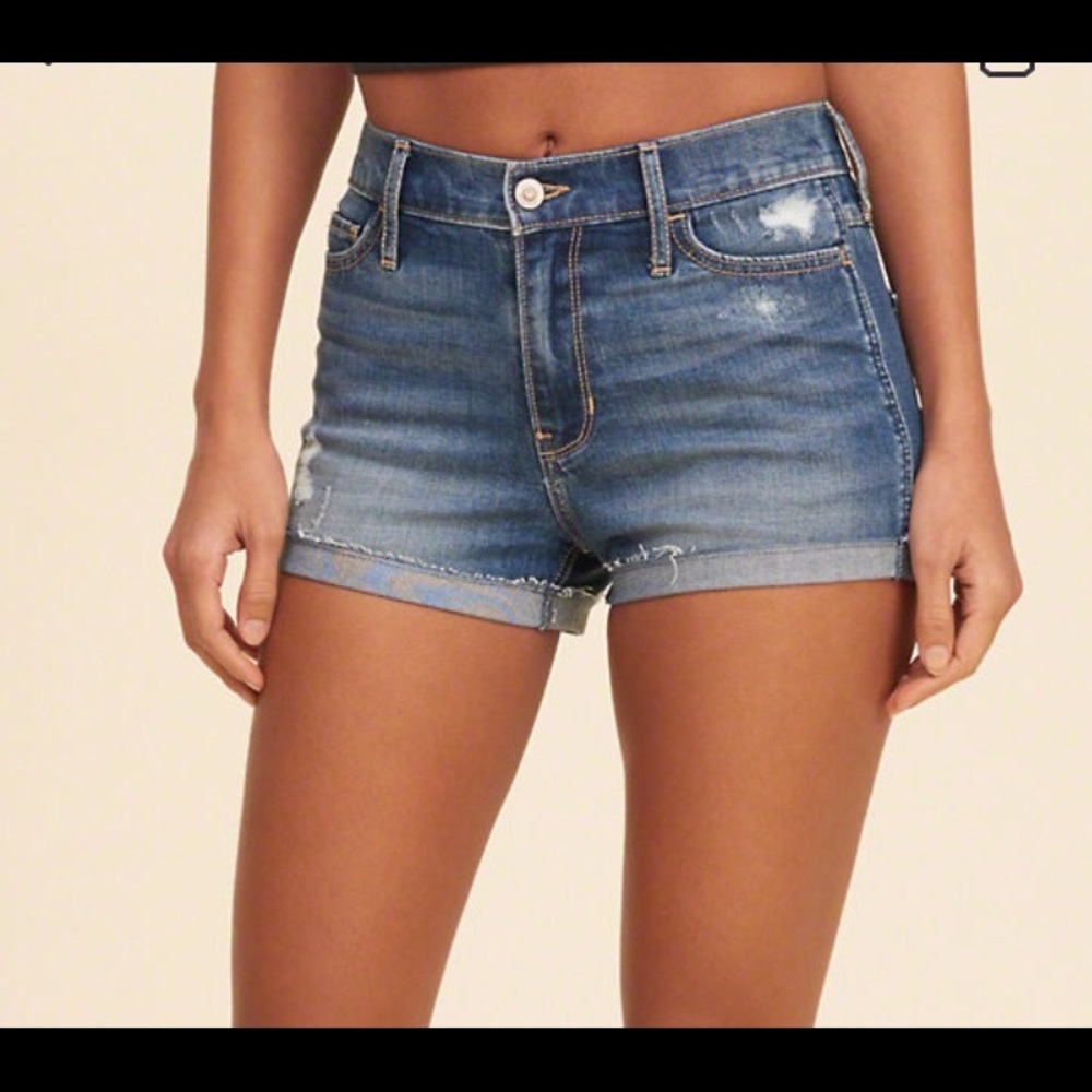 Hollister high rise shorts