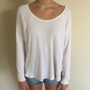 Splendid Waffle Knit Long Sleeve (Size Small)