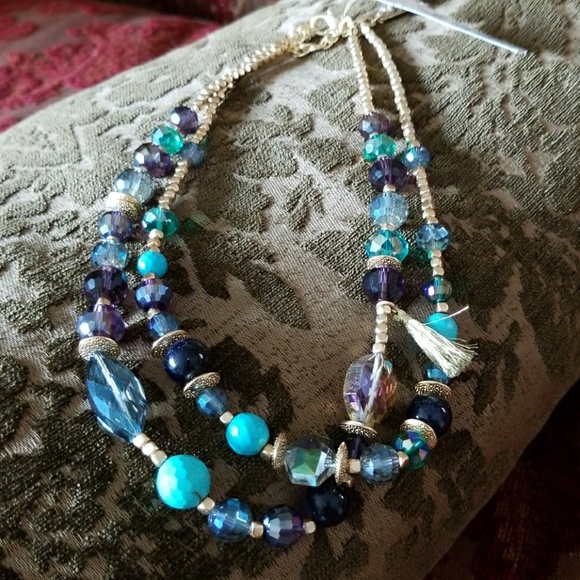 Double strand necklace - Picture 5 of 7