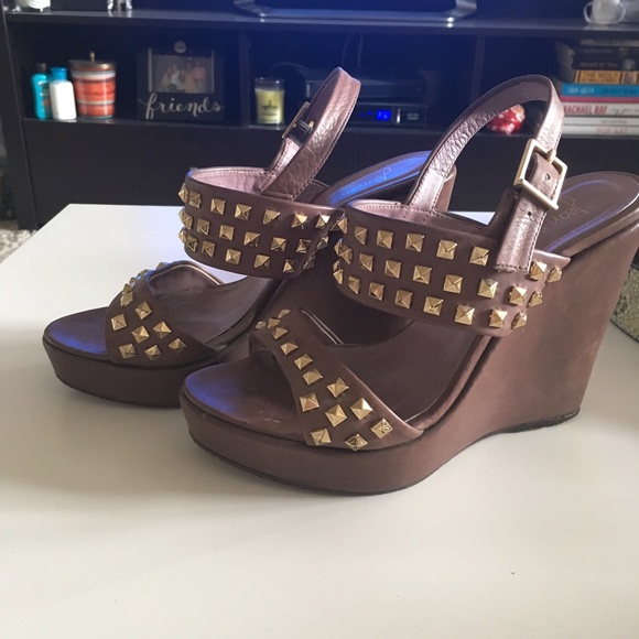 Jean-Michel Cazabat Wedge Sandals - Picture 3 of 8