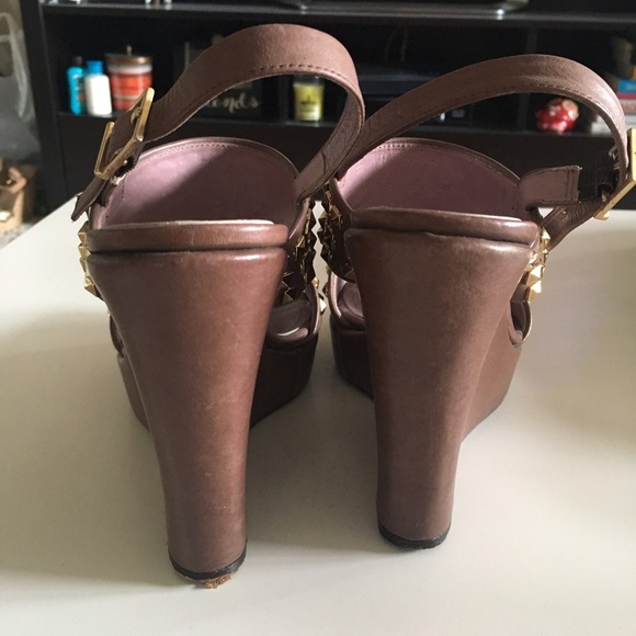 Jean-Michel Cazabat Wedge Sandals - Picture 4 of 8