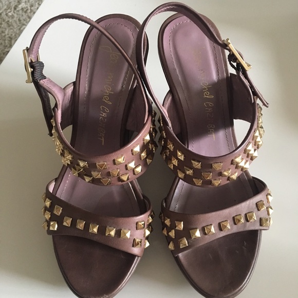 Jean-Michel Cazabat Wedge Sandals - Picture 6 of 8