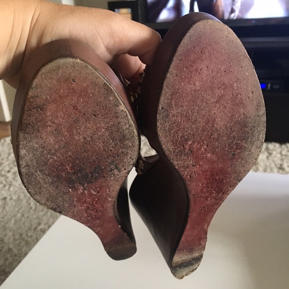 Jean-Michel Cazabat Wedge Sandals - Picture 7 of 8