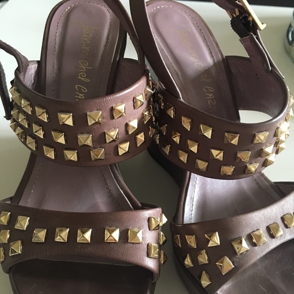 Jean-Michel Cazabat Wedge Sandals - Picture 8 of 8