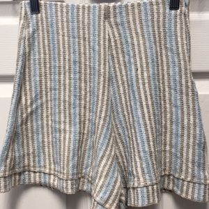 High Waisted Pastel Striped Zara Shorts