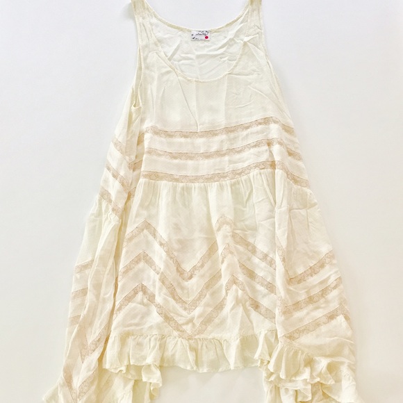 Free People Other - Intimately Free People Voile and Lace Trapeze Slip