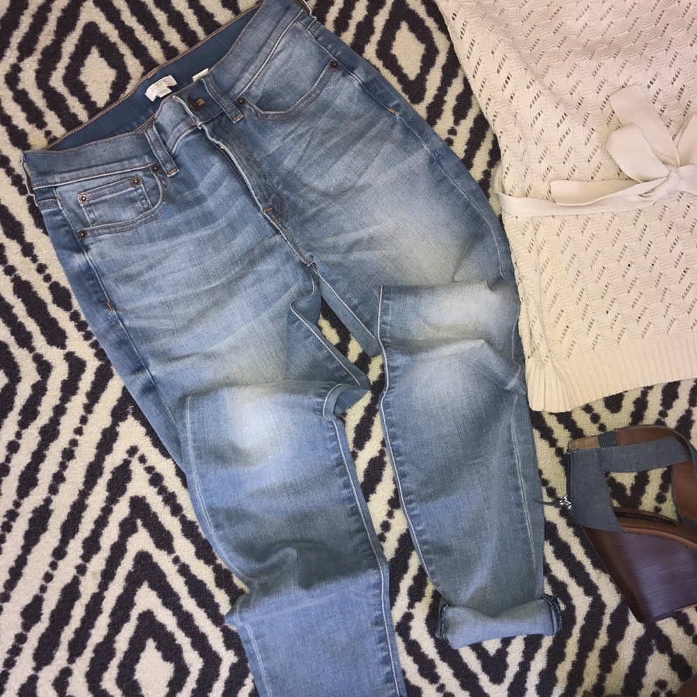 J. CREW NWOT Skinny Jeans Size 26