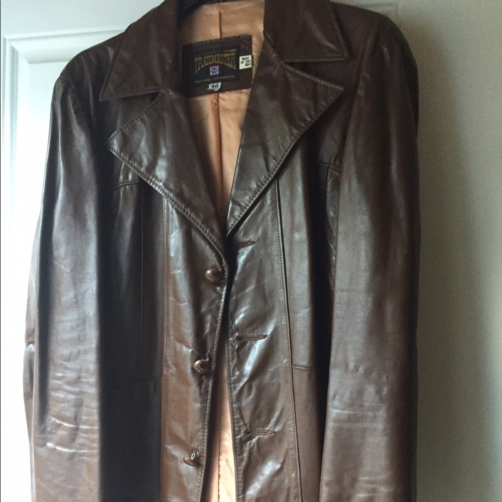 Trailmaster vintage leather jacket