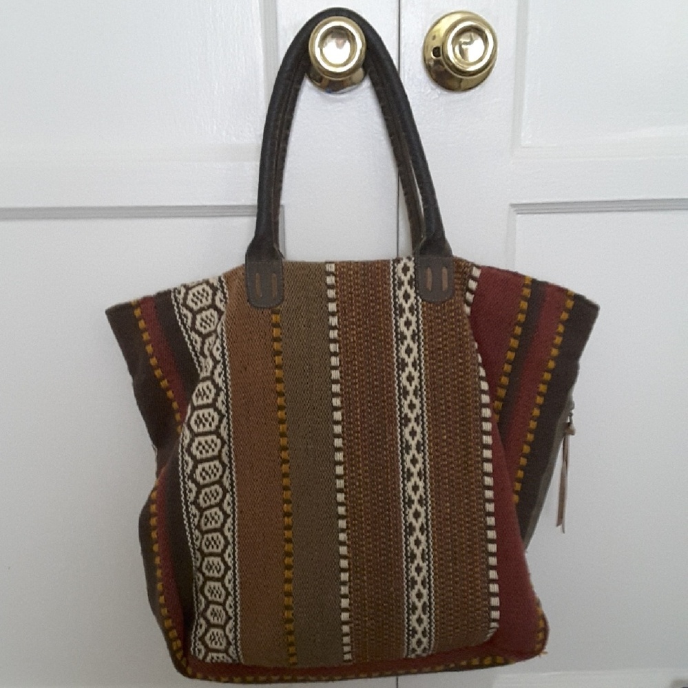 ANTIK KRAFT brand Boho Serape Bag