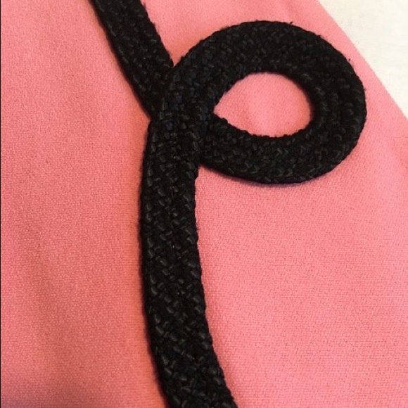 Moschino Cheap and Chic Vest black Rope 4 gold  Buttons sz M runs small - Picture 5 of 8