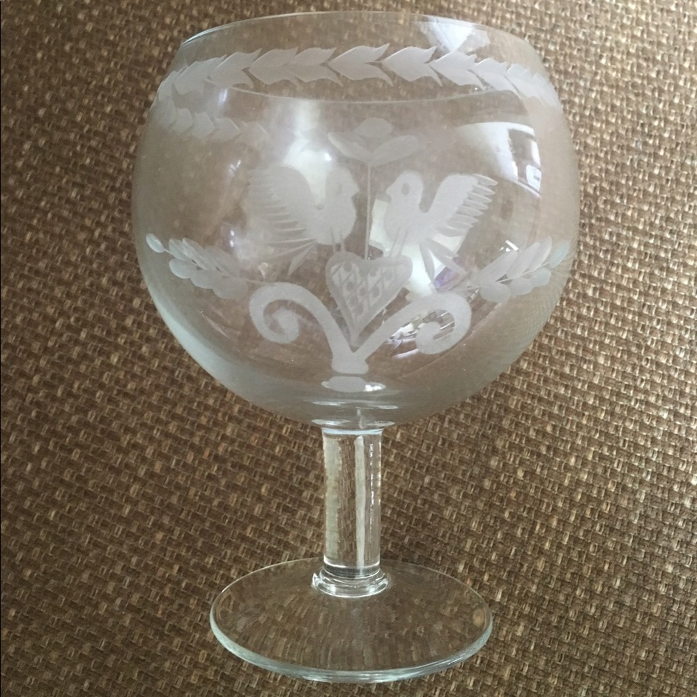 Tiffany & Co. Love Bird Glass Set