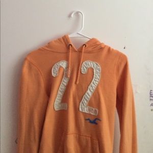 Two Pastel Hoodies (Underarmor & Hollister)