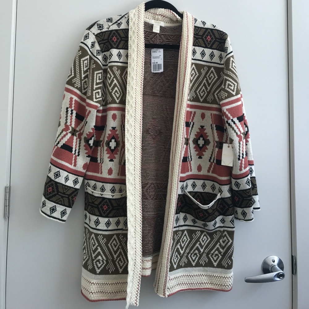 forever 21 long sleeve sweater