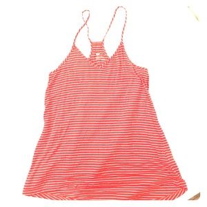 Stem striped tank