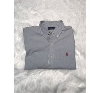 Men's seersucker polo!