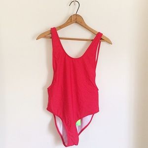 NWT High Leg One Piece Swimsuit