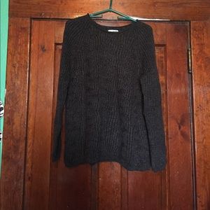 Dark gray sweater