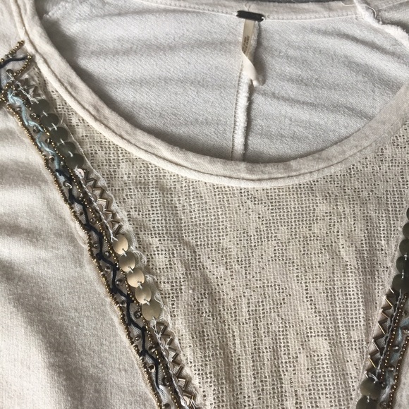 Free People Beaded Tunic Top - Picture 3 of 9