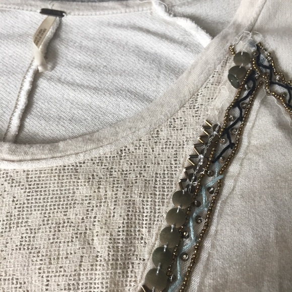 Free People Beaded Tunic Top - Picture 4 of 9