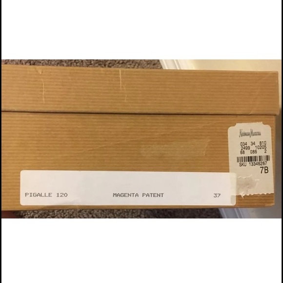 Christian Louboutin 37 US 7 in magenta (purple) - Picture 4 of 4