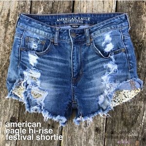 Jean shorts