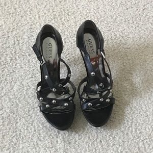 🌹Black Guess by Marciano heels