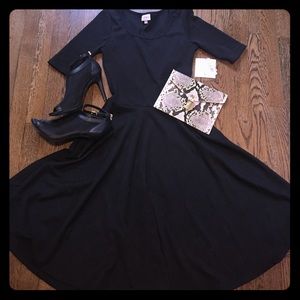 LuLaRoe S Black Nicole NWT