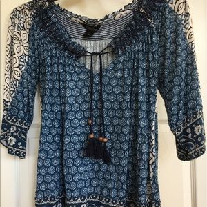 Lucky Brand tunic blouse