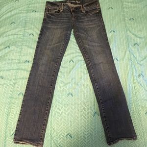 EUC American Eagle Skinny Jeans size 8 stretch