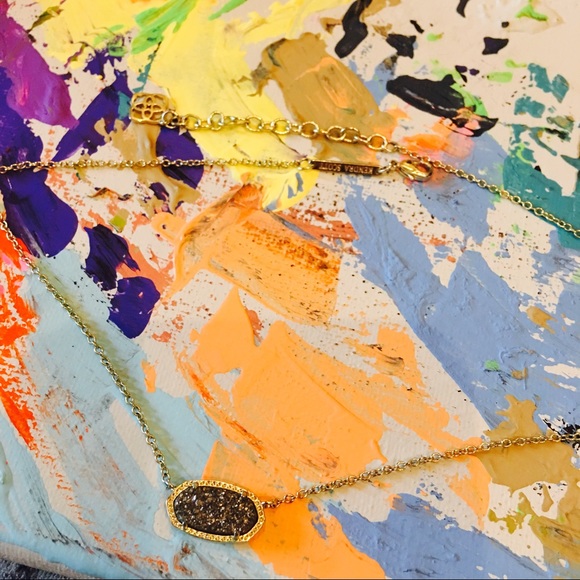 Kendra Scott Jewelry - Kendra Scott Elisa silver drusy