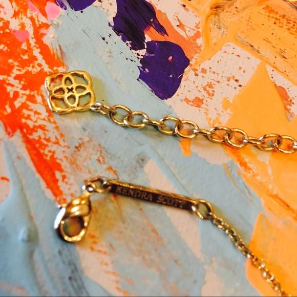 Kendra Scott Elisa silver drusy - Picture 2 of 3