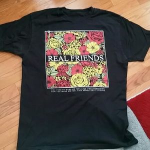 Real Friends Merch Pop Punk T-Shirt