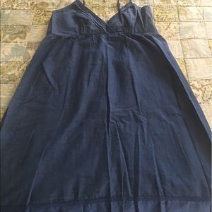 Chambray summer dress