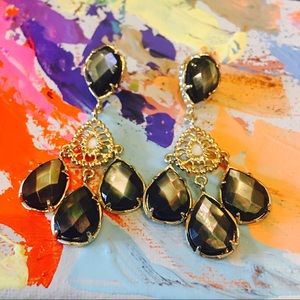 Kendra Scott elegant chandelier earrings