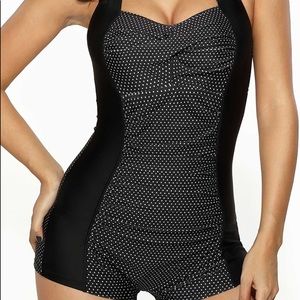 Vintage Style One Piece Swim