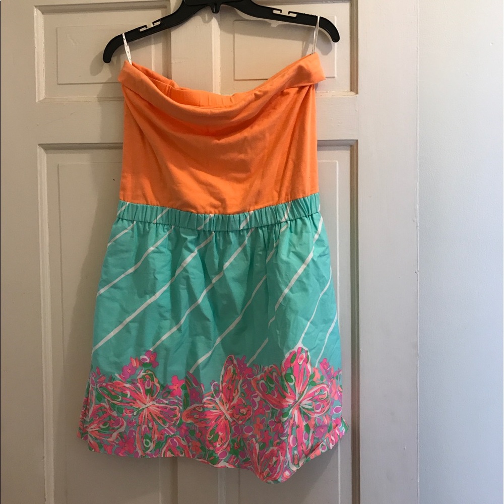 Lilly Pulitzer Strapless Day Dress