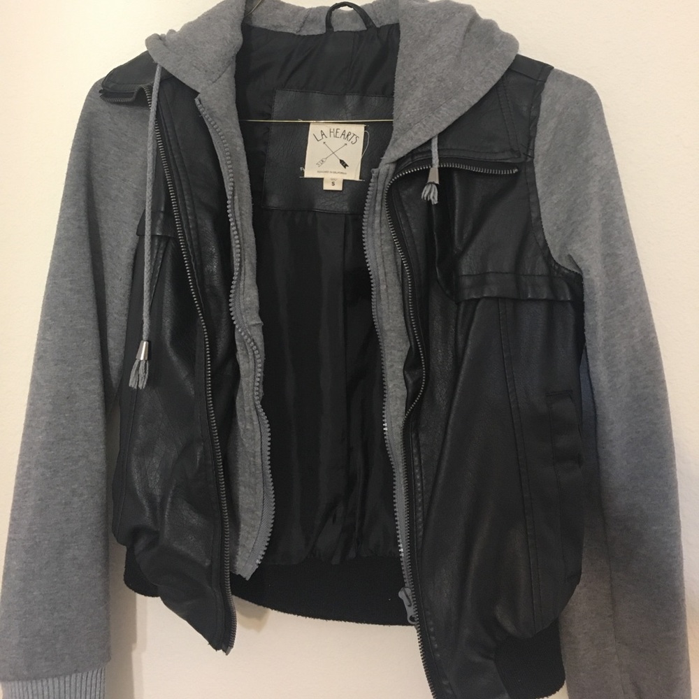 LA Hearts Leather Jacket