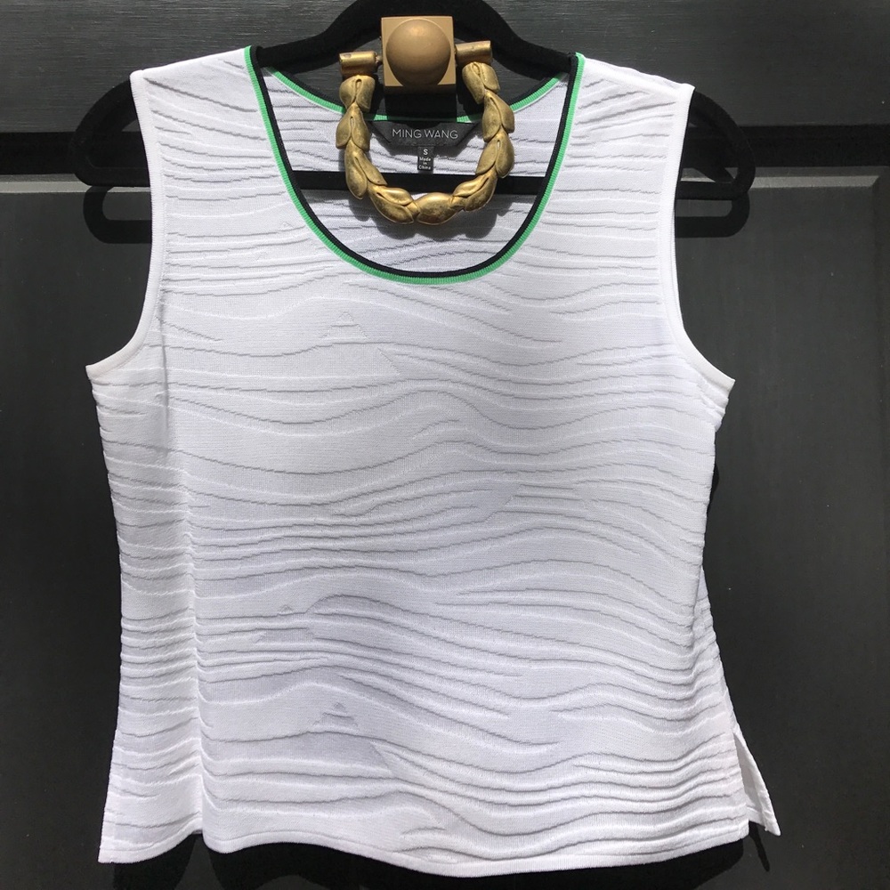 MING WANG tank top size S NWOT