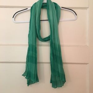 Green Boho Scarf
