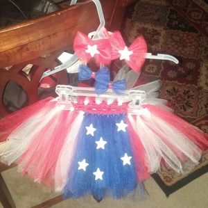 Tutu skirt with two bows