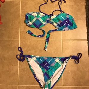 Plaid bikini