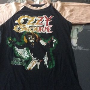 Ozzy Osbourne Diary Of A Madman 1982 Tour shirt