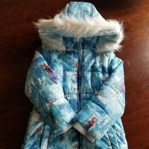 Girls Frozen Coat