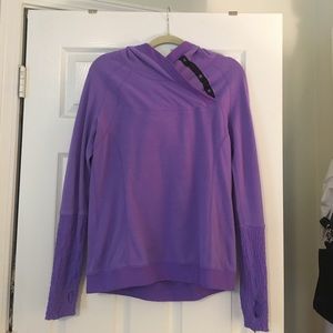 Lulu lemon purple fleece hoodie