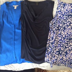 3 work tops size medium