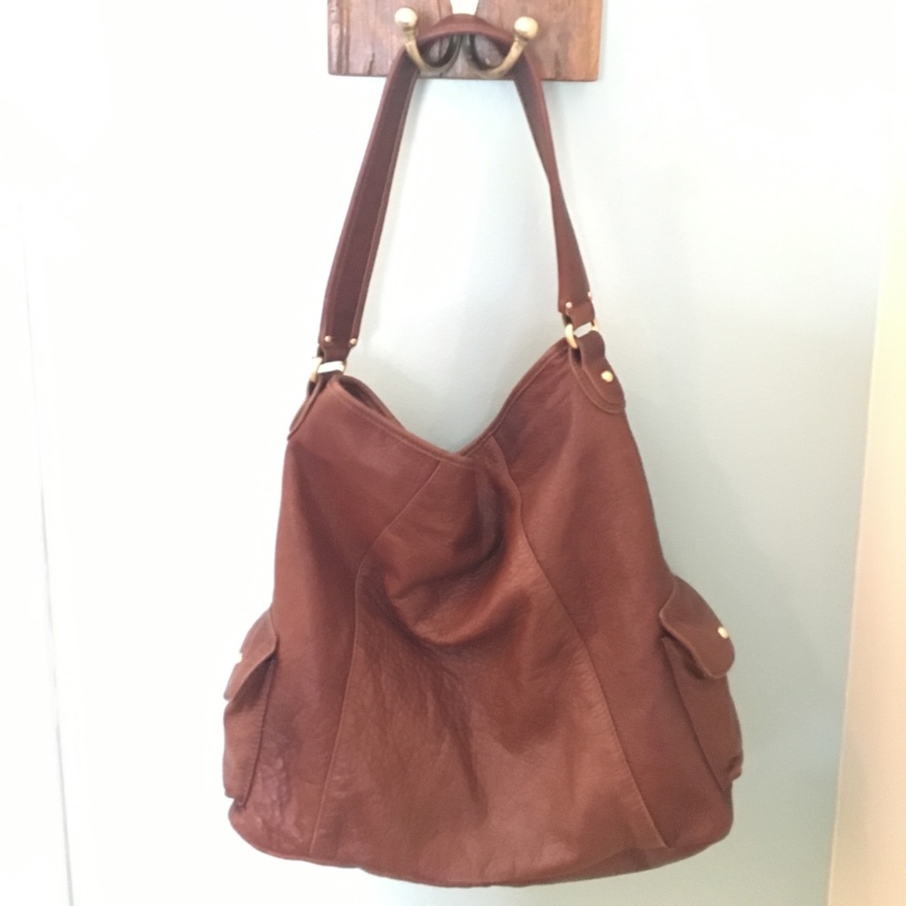 Liz Claiborne leather tote
