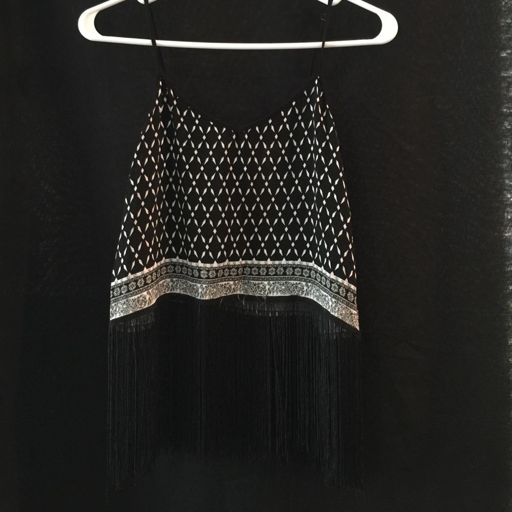 H&M Crop Top w/ Fringe